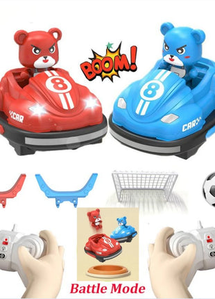 JJRC Q195 RC Battle Car Set Interazione competitiva genitore-figlio Go Kart Musica leggera Auto telecomandata Giocattolo Regalo per i bambini