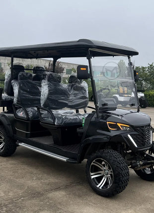 China's Hot Sale 48V/72V Lithium Golf Car 4/6/8 Person Electric Mini Sightseeing Bus Electric Golf Carts - Riparo82