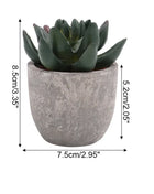 Mini Artificial Aloe Plants Bonsai Small Simulated Tree Pot Plants Fake Flowers Office Table Potted Ornaments Home Garden Decor
