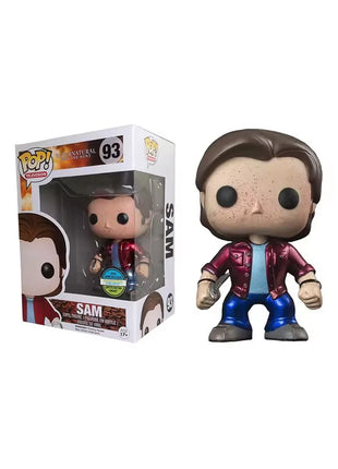 Funko Pop Sam soprannaturale # 93 Dean # 94 Castiel # 95 Charlie Crowley Bobby Singer Action Figure Giocattoli POP-SPN Bambola in vinile Regalo per bambini
