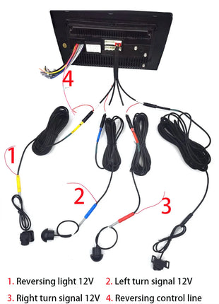 Car 360 Camera 1080p 3D WDR Surround View system 4 Channel DVR Recorder Car Surveillance System AccessoriesAndroid built-in360 - Riparo82