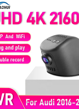 Dash Cam for Audi A1 A3 A4 A5 A6 A7 A8 Q2 Q3 Q5 Q7 Q8 TT RS S 2016 to 2025,4K Dashcam Wifi Dash Camera for Audi,Dvr in the Car - Riparo82