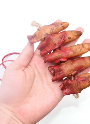 Halloween Horror Hanging Pendant Fake Dead Mouse Bat Broken Hand Feet Halloween Party Home Haunted House Scary Decoration Props - Riparo82