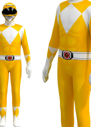 Costume Power Rangers Carnevale 2026 - Tuta Zentai Bambini e Adulti