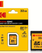 KODAK microsd 256gb Scheda SD Ad Alta velocità C10 U3 32GB 64GB 128GB carte Scheda di Memoria sd USH-1 SDXC Flash chiavetta USB sdcards Per La Macchina Fotografica