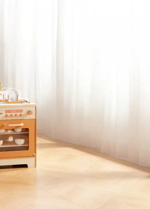 Robotime Cucina da gioco in legno Set da gioco da cucina per bambini Lavatrice Lavastoviglie Set da gioco da cucina per bambini Regalo per ragazzi e ragazze Caramello - riparo82