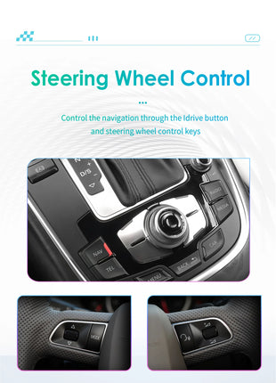 10.25"Carplay Android 13 Auto Car radio For Audi A4 A5 B8 S4 S5 2009-2016 car intelligent system Multimedia GPS Stereo Head Unit - Riparo82