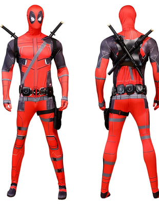 Costume cosplay Deadpool per bambini Regali da supereroe Tuta Deadpool Costumi per bambini Supereroi Vestito per bambini Costume per bambini di Halloween