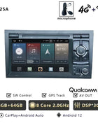 Car Radio Multimedia Wireless Carplay For Audi A4 B6 B7 S4 RS4 2002-2012 CHSTEK Bluetooth Android GPS WIFI 4G Auto Screen Stereo - Riparo82