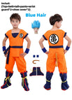 GUI 8pcs blue hair