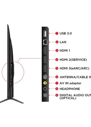 98" 85'' Inch QLED UHD 4K SMART TV  Google ANDROID Televisions for Sale Global Version TV Supports 120Hz - Riparo82