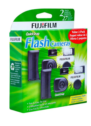 Fujifilm Fotocamera a pellicola usa e getta monouso Fujifilm Quick Snap/Fujifilm Quick Fun/Fujifilm ACE 400 con Flash 27 esposizioni fotografiche