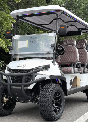 New Energy Sightseeing Car Electric Golf Cart with Electric Four-Wheel Vehicle off-Road Vehicle 2025 Latest Model Factory Direct - Riparo82