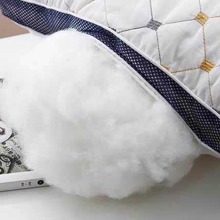 Hotel Pillows Bedroom Beds Sleep Cervical Pillows Middle-High Thickened Pillow Core Machine Washable and Sleep Aid Body Pillow