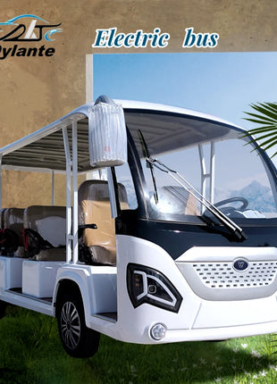 Electric Minibus City Reception Car Lithium Battery driven 7000W Adult High Power Electric Sightseeing Car Long Distance - Riparo82