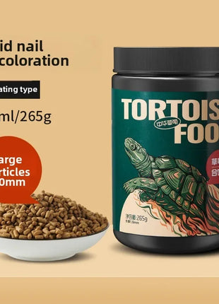 Yee Terrapin Turtle Food - High Protein Floating Pellets for Chinese Pond Turtle (Grass Turtle) - All Life Stages Formula - Riparo82