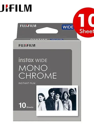 10-100 fogli Fujifilm Fuji Instax carta con bordo bianco a pellicola larga da 5 pollici per fotocamera istantanea Fuji 300/200/210/100/500AF carta fotografica