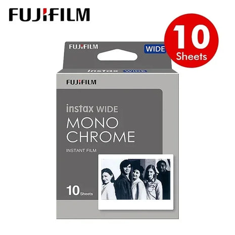 10-100 fogli Fujifilm Fuji Instax carta con bordo bianco a pellicola larga da 5 pollici per fotocamera istantanea Fuji 300/200/210/100/500AF carta fotografica