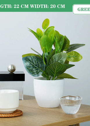 Artificial Green Plants Bonsai Small Tree Simulation Pot Plants for Table Potted Ornaments Home Decor Hotel Garden Decor