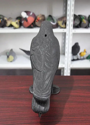 Decoracion Jardin ExteriorSimulation Black Crow Raven Bird Repellent Pest Control Pigeon Repellent Garden Decoration Outdoor