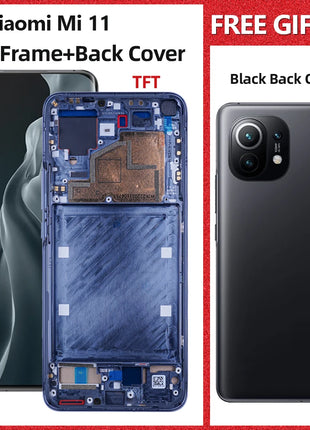 6.81 "Per Xiaomi Mi 11 Display LCD Touch Digitizer Assembly Per Xiaomi Mi 11 M2011K2C M2011K2G Display Parti di Ricambio Dello Schermo - riparo82