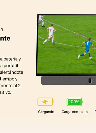 Metz 24Mpe7000Z.H 24" Portable Full Hd Google Tv |   Integrated Battery (4H), External Display, 8W Front Speaker, Solar Charging - Riparo82