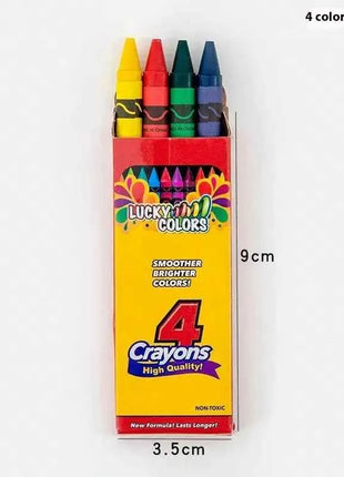 4/12/24 Colors Multicolor Crayons Children's Graffiti Brush Student Oil Painting Stick Suit School Supplies Art Supply