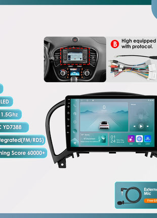 Hizpo Car Radio For Nissan Juke YF15 2010 - 2014 Carplay 4G Multimedia Video Player GPS Autoradio AI Voice 2 Din Android Auto BT