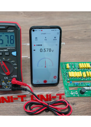 UNI-T UT60S UT60BT Smart Digital Multimeter True RMS AC DC Ammeter Voltmeter Ohm NCV REL NCV Auto Range Electrical Multitester - Riparo82