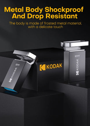 KODAK K113 Mini chiavetta USB USB3.2 Pen Memory Drive ad alta velocità 140 MB/s 16 GB 32 GB 64 GB 128 GB UDisk memoria portatile per PC per auto