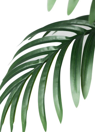 90-120cm Large Artificial Palm Tree Tropical Fake Plants Green Plastic Palm Leafs Big Monstera Tree Branch For Home Garden Decor