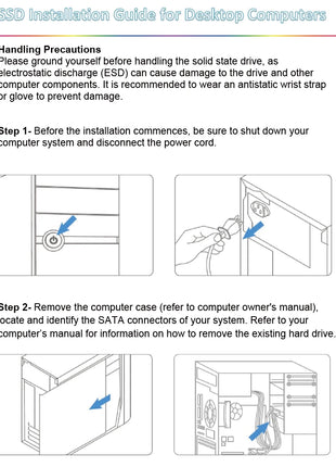 KODAK SSD SATA3 da 2,5 pollici 1TB 512GB 256GB 128GB Unità a stato solido interna SATA III Disco rigido da 2,5 '' per PC desktop portatile