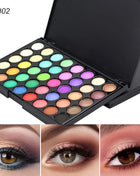 40 Colors Eyeshadow Palette with Mascara/Eyebrow Pencil/Eyeliner Pigments Earth Color Waterproof Long Lasting Cosmetics Makeup - Riparo82
