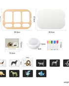 Tavolo sensoriale ottico in legno per bambini Montessori utilizzato per giochi da tavolo sensoriali Regalo di giocattoli per l'ortografia di numeri e lettere - riparo82