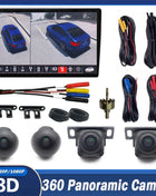 720P 1080P 360 Surround View Panoramic System Driving With Bird View Panorama System 4PCS Car Camera - Riparo82