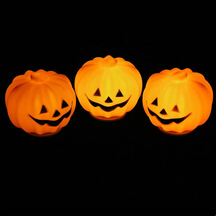 Halloween Pumpkin Light Orange Festival Home Party Decor Festival Party Lantern Trick Or Treat Happy Halloween Light Decoration