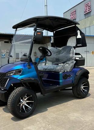 New Popularity 4 Seat Electric Golf Cart 5000W Scooter ATV Go Karts Adult Sightseeing Classic Gas Cart Electric Golf Cart - Riparo82