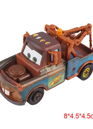 Disney Pixar Cars 2 3 Pressofuso in metallo Veicolo Saetta McQueen Mater Jackson Storm Miss Fritter Auto Giocattolo Giocattoli per bambini Regali di Natale - riparo82