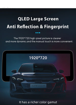 10.25Snapdragon 665 Wireless Carplay AutoRadio Android 14 For Audi Q5 2009-2016 Stereo Screen GPS Navigation Multimedia HeadUnit - Riparo82