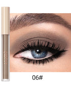 Nude Matte Liquid Eyeshadow Smooth Cream Eye Shadow Long Lasting Waterproof Eye shdaow Stick Blush Dual Purpose Contour Makeup - Riparo82