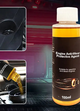Car Engine Cylinder Repair Agent Diesel Gasoline Additive Oil Engine Protection Noise Reduction Anti-Wear Repair Lubricating Oil - Riparo82