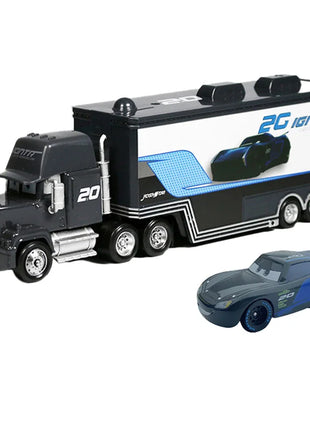 Auto 2 Mack Truck Pixar auto da corsa Lightning McQueen Jackson Storm mini Car 1 3 collezione Pressofuso Giocattolo in metallo Regalo per il regalo del capretto - riparo82