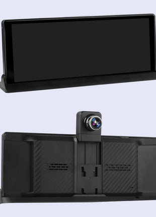 10.26" 4K Dash Cam Carplay Android Auto GPS 5G WIFI FM BT Car Dvr 350 ° Rotation Dual Lens Dashcam Truck Camera Drive Recorder - Riparo82