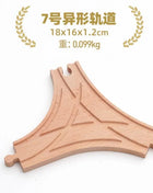 NUOVA binario ferroviario in legno tutti i tipi biforcazione biforcazione binario in legno di faggio accessori adatti per binari in legno Thomos giocattolo - riparo82