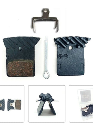 Pastiglia freno in resina per bicicletta Strada MTB Bike Aletta di raffreddamento Ice Tech per Shimano L03A Ultegra R9170 R8070 R7070 RS805 RS505 XTR M9100 K02S