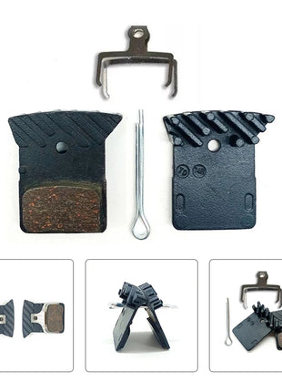 Pastiglia freno in resina per bicicletta Strada MTB Bike Aletta di raffreddamento Ice Tech per Shimano L03A Ultegra R9170 R8070 R7070 RS805 RS505 XTR M9100 K02S