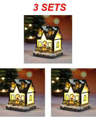 Christmas Light House Village decorazioni natalizie per la casa regali di Natale ornamenti natalizi capodanno 2024 Natale Navidad Noel