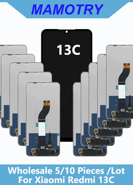 Commercio all'ingrosso 5/10 pezzi/lottp per display LCD Xiaomi Redmi 13C con gruppo touch - riparo82