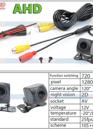 1080P Car Rear View Camera 170° Wide Angle Adjustable Anti-Interference Night Vision Waterproof Auto Parking Backup Camera New - Riparo82
