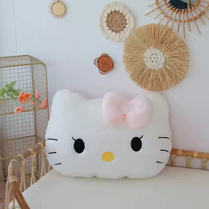 Cute Hello Kitty Pillow For Sleeping Girls Big Headboard Cushion Bed Cushion Dormitory Student Backrest Cushion Practical Gift
